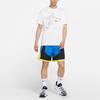 Nike T Shirts Men's White Crew Neck Moderate Straight Fit DJ1589-100