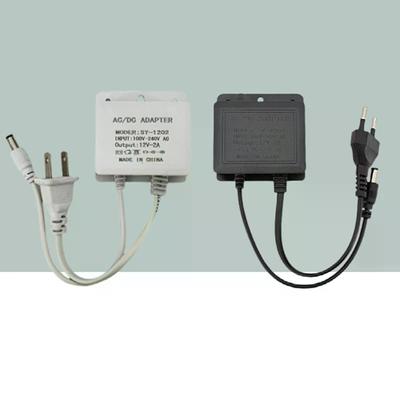 1 шт. EU/US штекер DC12V 2A Водонепроницаемый адаптер питания для CCTV камер видеонаблюдения AHD Зарядное устройство NVR DVR Вход AC100V-240V
