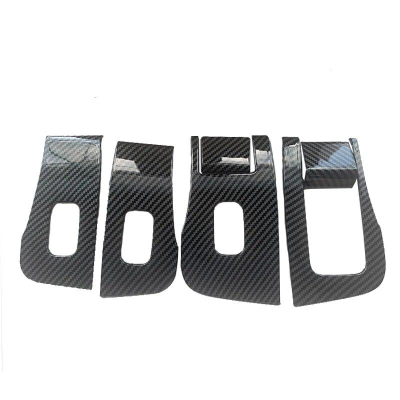 LUCKEASY For Tesla Model 3 Model Y 2017- Auto Interior Accessories Car Door Locks Window Lift Button Protection Patch