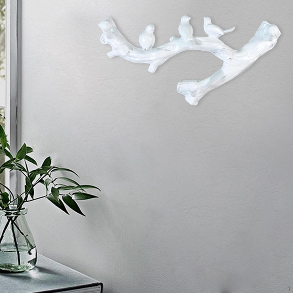 Крючки-вешалки из смолы в виде птиц Современные держатели для пальто, одежды, полотенец Стойка для организации дома Декор