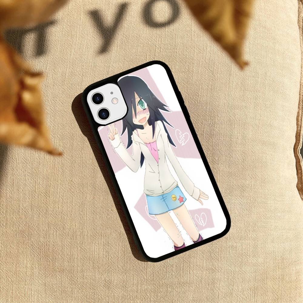 Чехол для телефона Watamote K-Kuroki T-Tomoko для IPhone 17 16 15 14 13 Plus 12 11 Pro Max, задняя крышка из PC+TPU