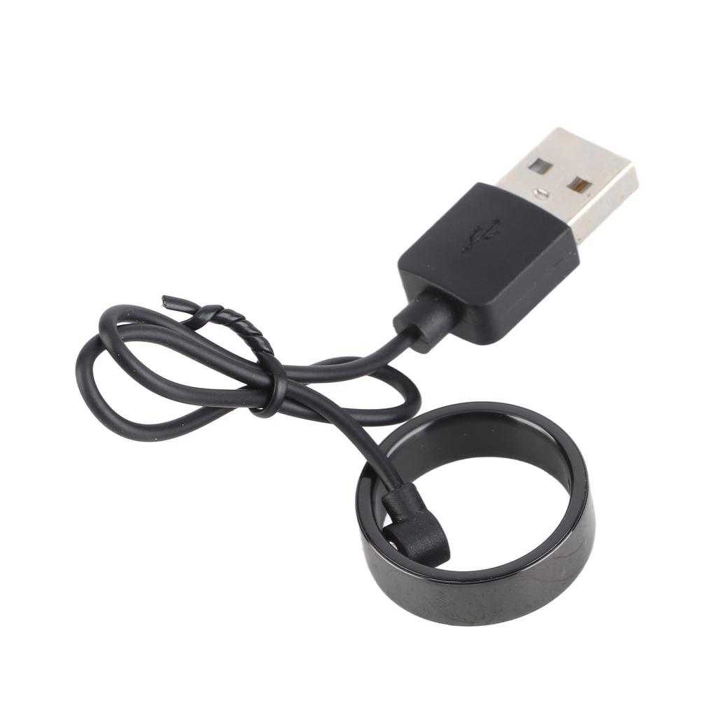 Mobile Phone BT Connection Smart Ring Health Tracker Rechargeable Waterproof Smart Ring for Men Women Black No. 22