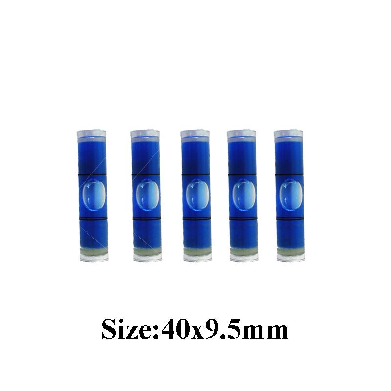 5 шт. Blue Precision Mini Spirit Level Bubble Set Bubble Clamp Bullseye Level Mini Balancer Spirit Level Measurement Kit