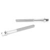 6PCS 70mm Length Drum Tension Rods Silver Percussion Replacement Screws  For Jazz Drum Kit