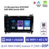 Autoradio Android 17 pour Mercedes Benz W169 W245 B200 W906 Sprinter W639 Carplay Auto Navigation Lecteur Multimédia Stéréo Vidéo