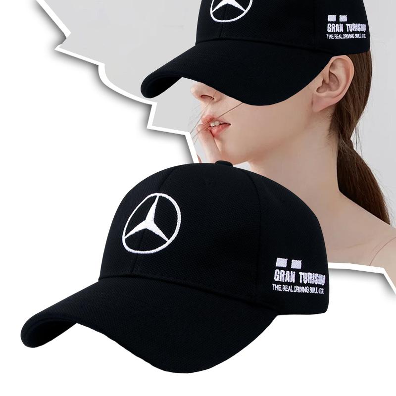 CQS1 Embroidery Baseball Cap Men's And Women's Outdoor Sports Events Duck Cap Casual Hats Sunscreen Hat For Mercedes Benz W211 W203
