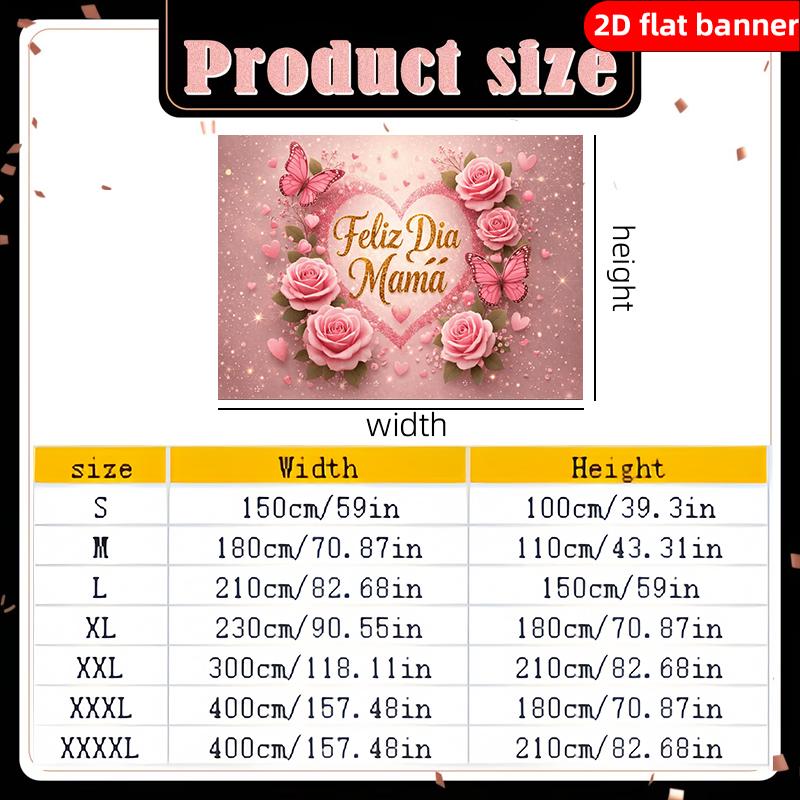 2D flat warm Mother's Day background cloth center gold "Feliz D í a de la Mam á" Spanish artistic word