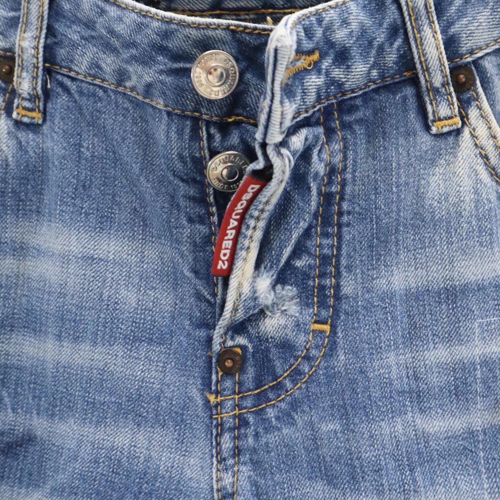 Dsquared2 Сделано в Италии Обработка повреждений Длинные брюки 36 джинсы Мужские Б/у