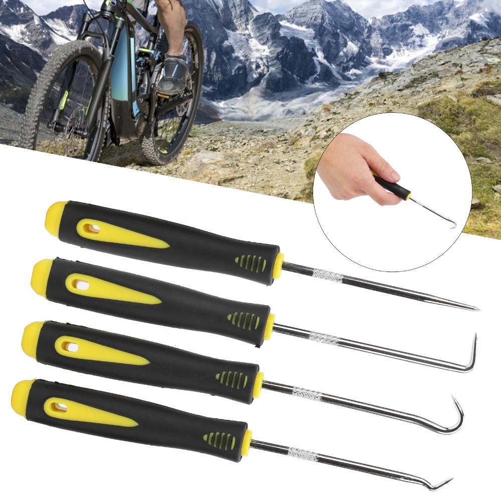 8PCS Comfort Grip Oil Seal Pick Hooks Set Anti-Slip Shaft O-Ring Seal Gasket Puller Car Repair
