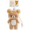 San-X Rilakkuma "NuiPhoto" Series Die-Cut Pass Case - Rilakkuma PB72701, H170xW110mm, Cute Character Travel Accessory