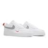 Nike Air Force 1 Low 'Cut Out Swoosh - White' (Unisex) White / University Red Skateboard Shoes DO6709 100
