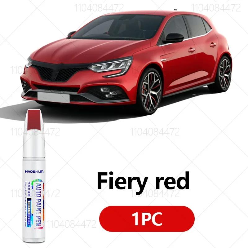 BGW1 For Renault Megane RS 2004-2025 X84 X95 X96 Paint Repair Pen Touch Up Scratch Remover DIY Auto Accessories Black White yellow