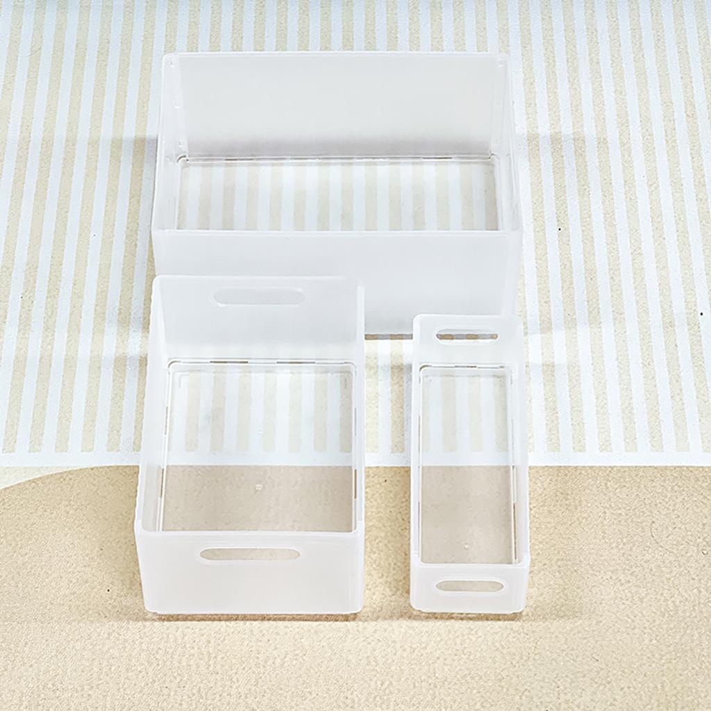 Folding Clothes Organizer Pull Out Underwear Bra Plastic Storage Box Large Capacity Drawer Wardrobe Clothes Storage Organizer