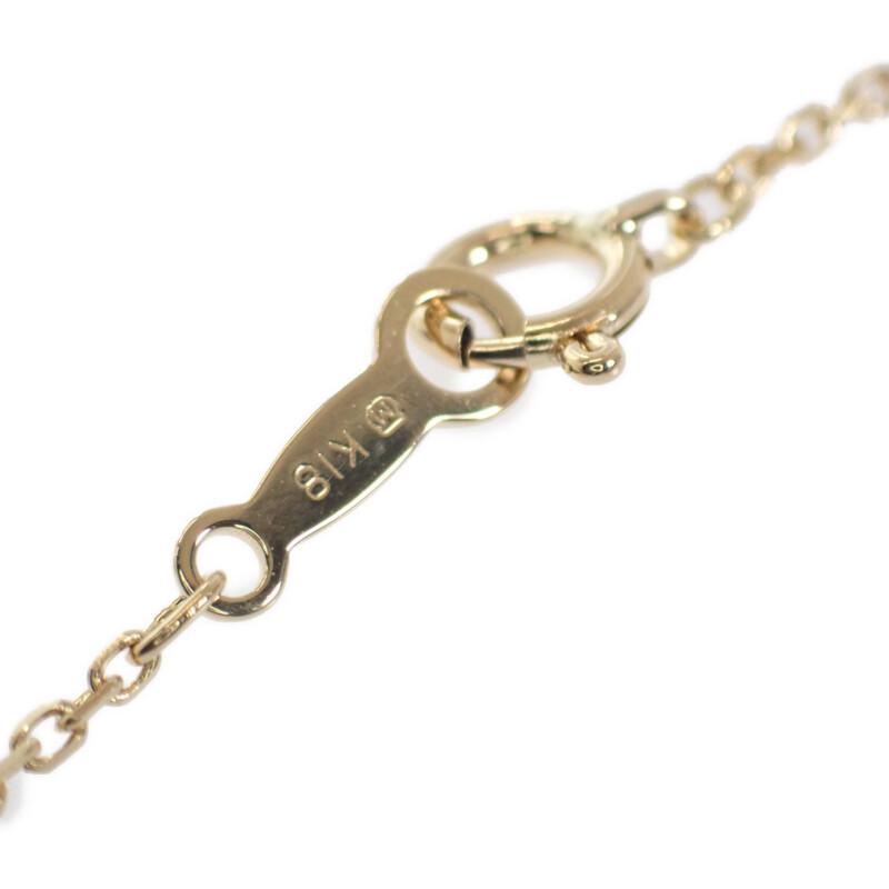 MIKIMOTO Ожерелье K18 желтое золото Женщины