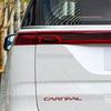 AANA1 3D Car Styling For Kia Carnival Letter Emblem HEV LX EX SX Prestige Badge Metal Stickers Rear Trunk Decals Auto Accessories
