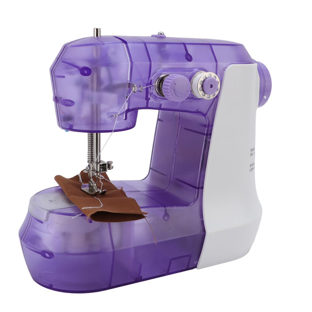 Портативная швейная машина, полностью автоматическая, высокоэффективная электрическая мини-швейная машина для домашнего хозяйства