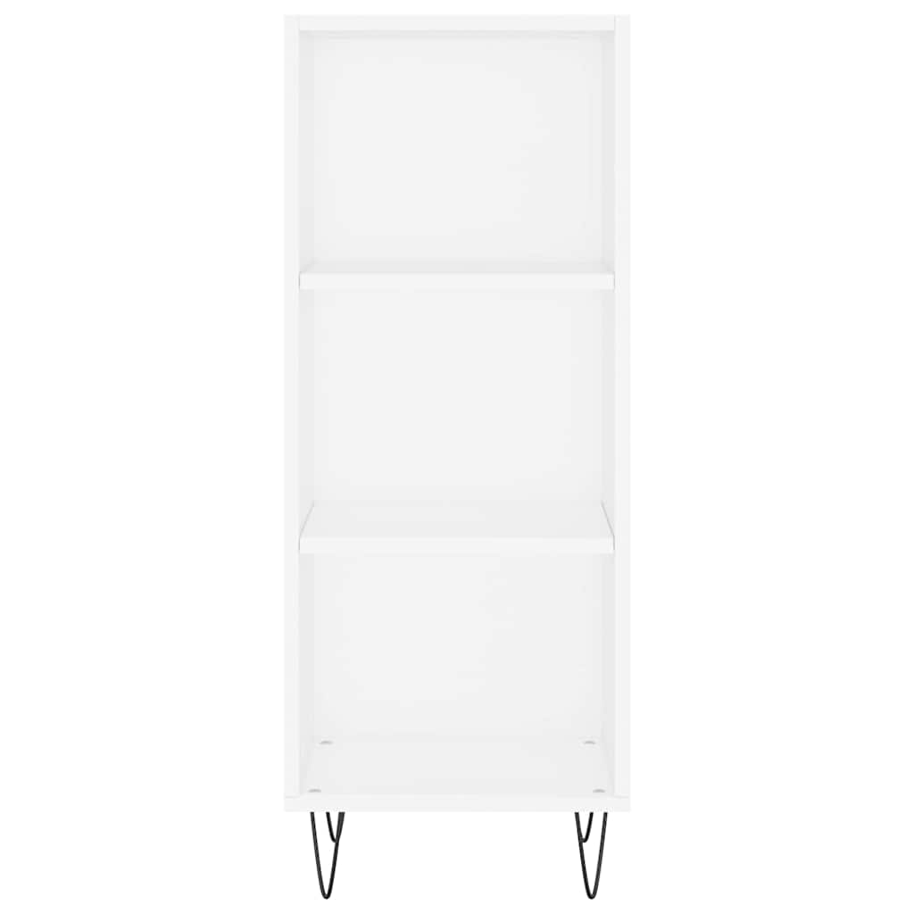 Highboard White 34.5 x 34 x 180 cm Particleboard
