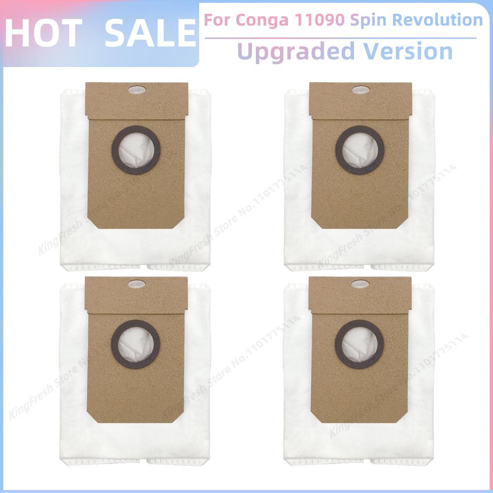 Подходит для ( Cecotec Conga 11090 / Conga 13090 Spin Revolution ) Запчасти для пылесоса Основная щетка Боковая щетка HEPA-фильтр Ткань для швабры Пылесборник
