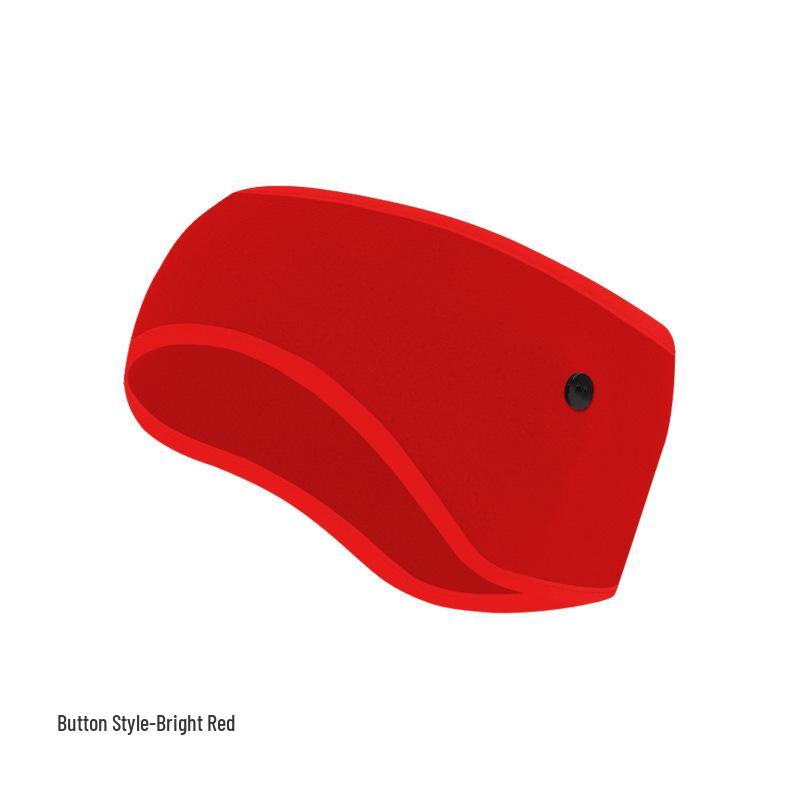 Складная флисовая лыжная повязка на голову для защиты ушей и лба