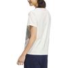 adidas Спортивная производительность Простой логотип Универсальная футболка с коротким рукавом Женские футболки Белая JL6284