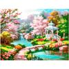 5D DIY Diamond Painting Four Seasons Landscape of the Woods Diamond Embroidery Cross Stitch Kit Full Rhinestone Mosaic Home Decor