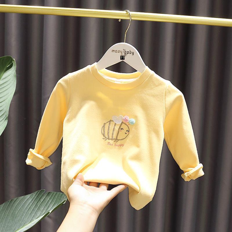 Girls' Korean-Style Long-Sleeve Tops - Spring/Autumn Collection