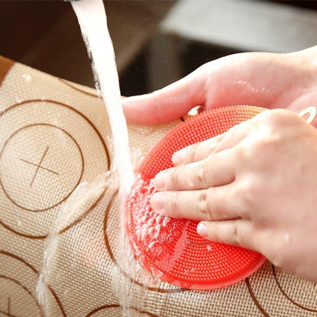 1PC Silicone Baking Mat for Oven, Reusable Non-Stick Heat Resistant Bakeware Sheets with Measurements, for Cookie Pastry