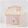 Kawaii Cartoon House Plastic Piggy Bank Cute Save Money Box For Kids Girl Adults Storage Home Decoration Children Birthday Gifts