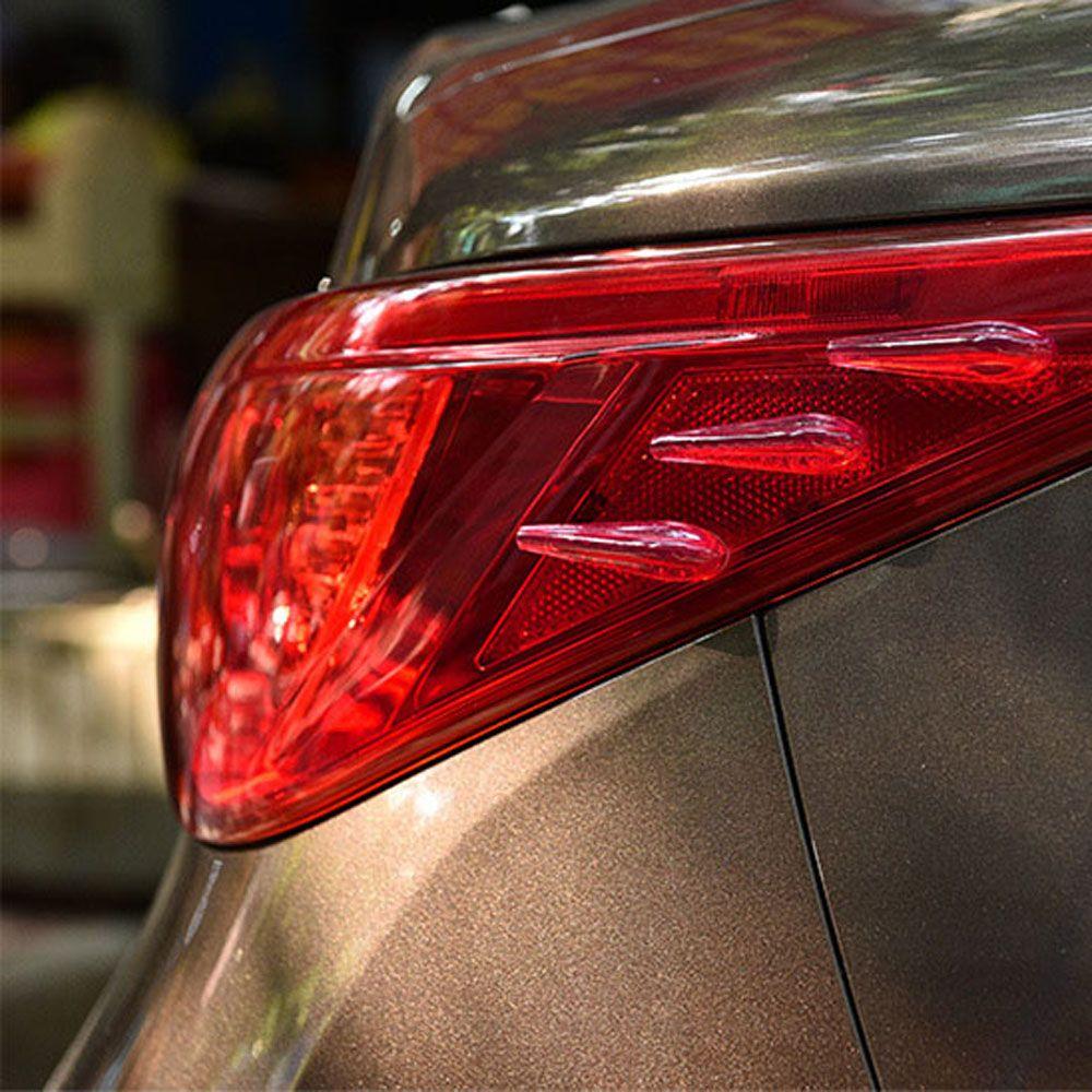 Collision Car-styling Acrylic Airflow Sticker Tail Light Sticker Anti-collision Strip Car Sticker
