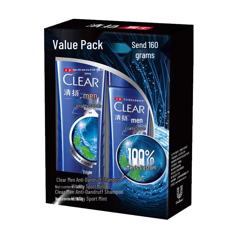 Шампунь против перхоти Clear Men Active Sport Мята