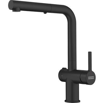 Смеситель Tap Active L Twist Pull Out 2 jets черный mat 1150669769