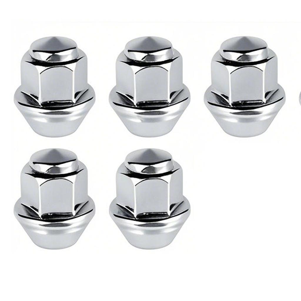 5/10 Piece 19MM Bolt Lug Stud Tyre Nut Alloy Steel Wheel M12x1.5 Nuts Alloy Steel Wheel Nuts for Ford Fiesta Mondeo C-Max Focus