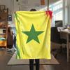 1PC Senegal Print Flannel Blanket, High quality Comfortable for All Seasons, Home Decor, Warmth and Comfort, Perfect for Christmas Gifts