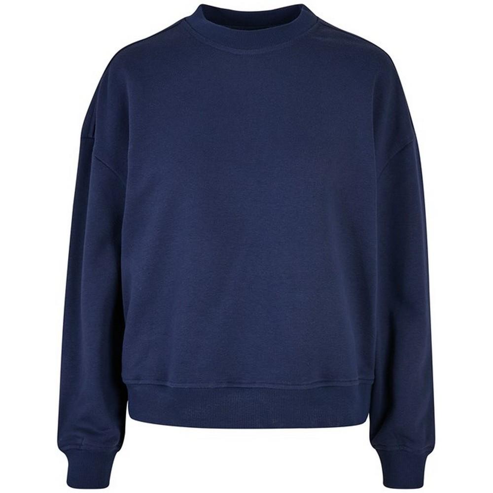 Build Your Brand Womens/Ladies Oversized Sweatshirt