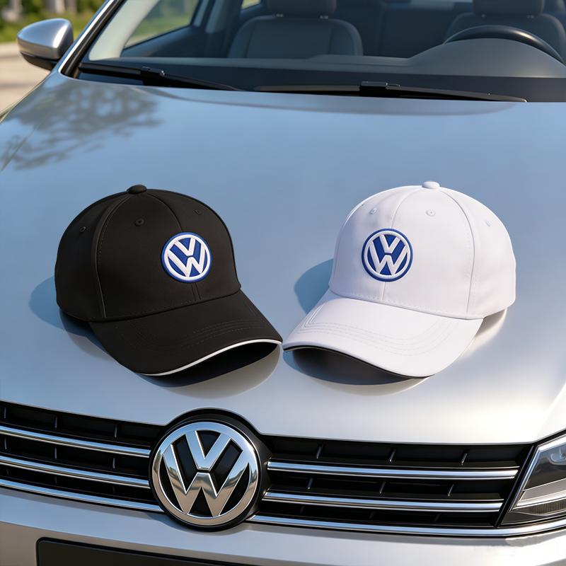 Volkswagen Car Logo Baseball Cap Hand Embroidery Adjustable Casual Hats For VW GTI Polo Golf MK7 Passat B8 Tiguan Jetta T-ROC CC ze6
