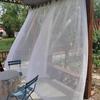 Finished Curtain Window Screen Outdoor Window Screen Perforated Curtain