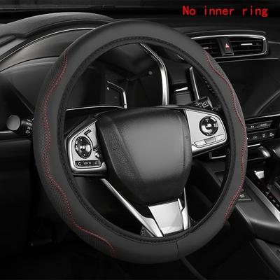 Роскошный чехол на руль из искусственной кожи - 3D Comfort, без внутреннего кольца, автозапчасти