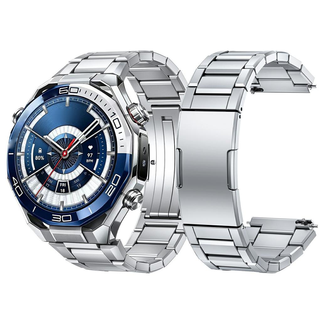 Для Huawei Watch Ultimate 2 Титановый сплав Ремешок для часов Складная застежка Запасной ремешок