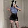 Xian Yi сексуальная униформа сексуальный соблазн полицейская юбка ягодицы женская полицейская страсть одежда бесплатная одежда для косплея 507