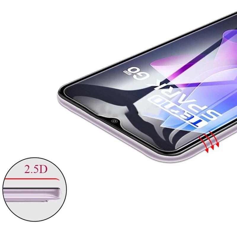 Закаленное HD стекло для Tecno Spark Go 2023, прозрачная защитная пленка для экрана, ультратонкая 2,5D защитная передняя пленка для TECNO Spark GO 2023