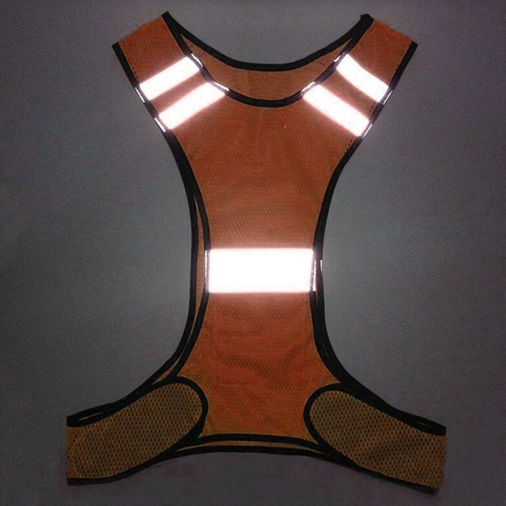 High Visibility Reflective Safety Vest With Reflective Strips Construction Workwear Safety Reflective Vest
