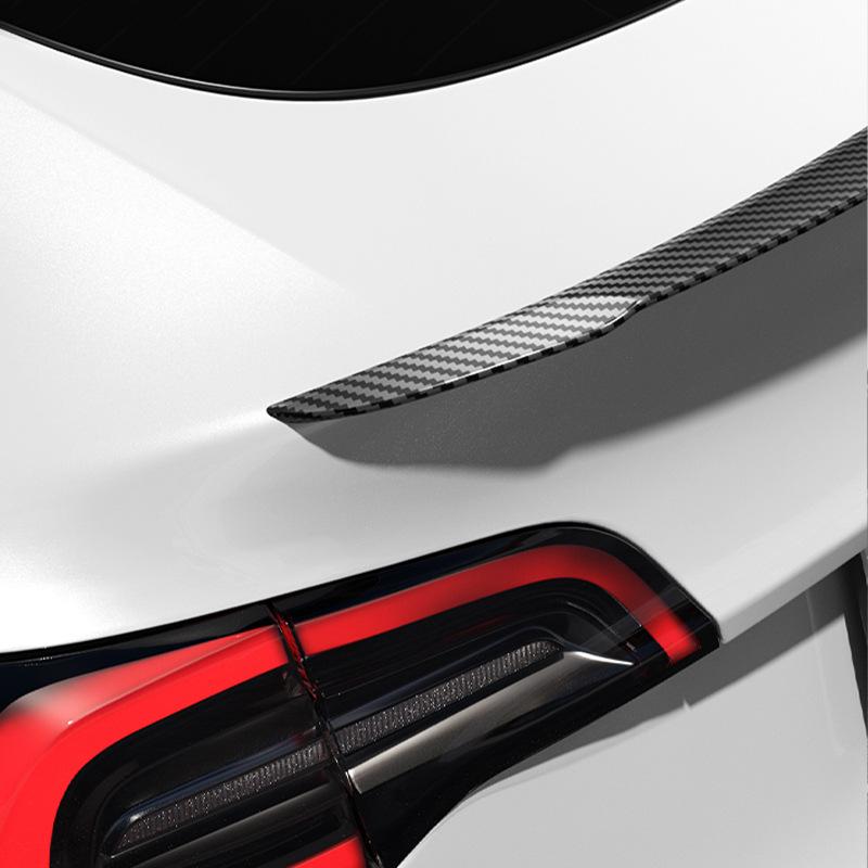 Carbon Fiber Rear Spoiler for Tesla Model Y/3 High-Performance P Version Body Kit