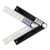 40CM Stainless Steel Digital Angle Measuring Instrument, 2 In 1 Angle Ruler, Suitable for woodworking/construction/DIY Measuring Tools