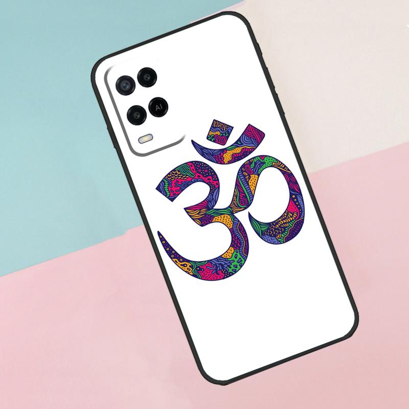 OM Yoga GOA Zen Symbol For Oppo A18 A38 A78 A98 A96 A58 A17 A77 A80 A40 A60 A16 A76 A74 A94 A54 A15 A57S Phone Case