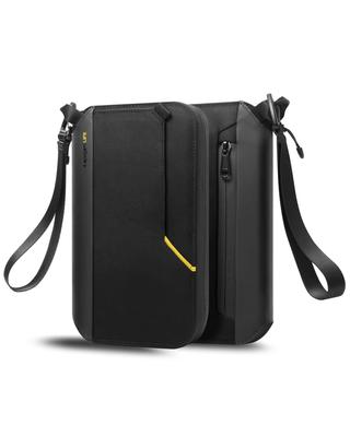[Spigen] Чехол для паспорта Дорожная сумка [Большая вместимость/Компактный] Сумка для гаджетов Защита от считывания данных KD500 AFA07574 (черный)