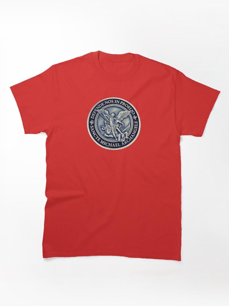 Saint Michael Archangel Medal, St Michael Archangel Classic Unisex T-shirt