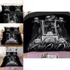 Premium Skull Duvet Set Quilt Cover Bedding In Luxury 3d Hd Print Design