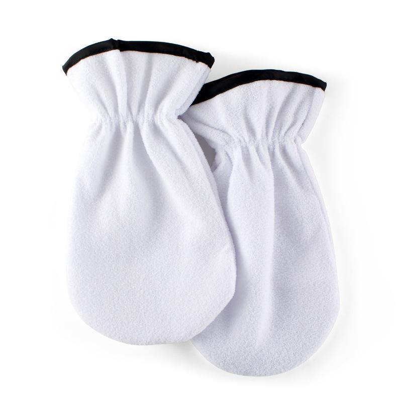 1 пара женских перчаток для ухода за изоляцией, фланелевые, с эластичным отверстием, для защиты ногтей, для ручной терапии, варежки для парафиновой ванны, многоразовые грелки