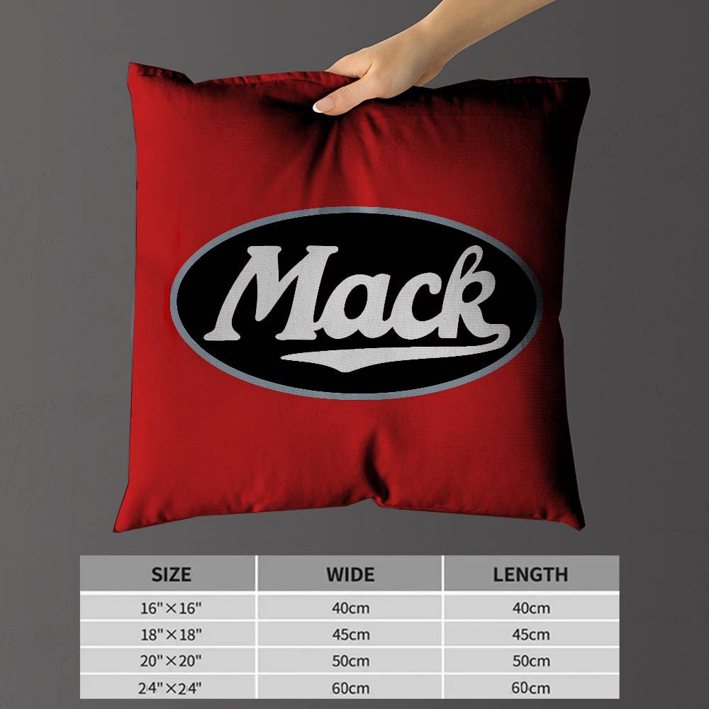 Подушка с логотипом T-Truck Car M-MACKs, Аниме-подушка, Подушка для изголовья дивана-кровати, Наволочка, Чехол для подушки 45x45 см, Модная