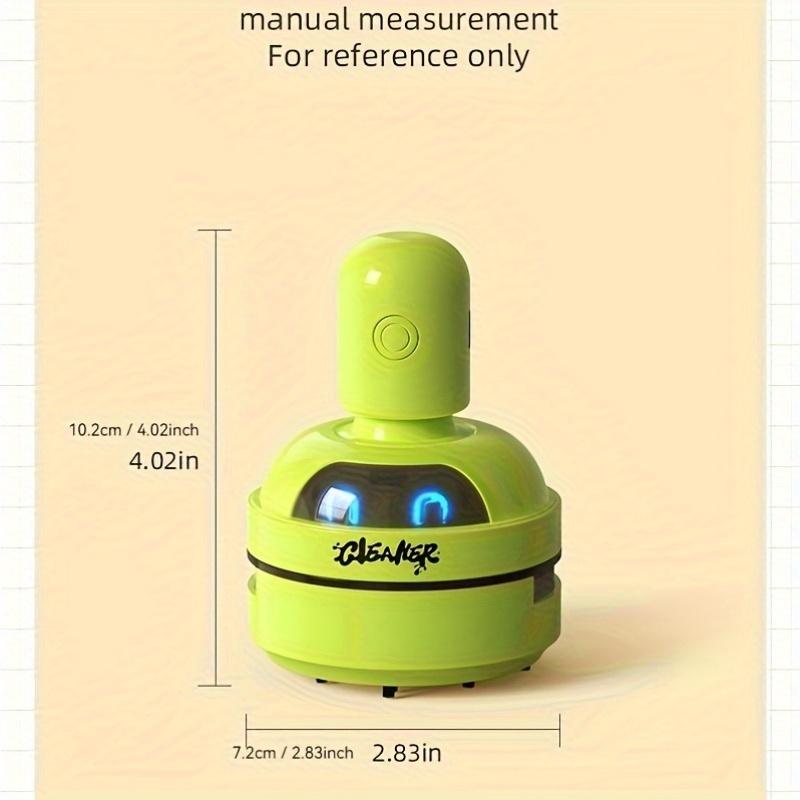 [Мини-пылесос с USB-зарядкой] Электрический мини-пылесос с USB-зарядкой, перезаряжаемой батареей, компактный настольный очиститель для офиса, дома, школы